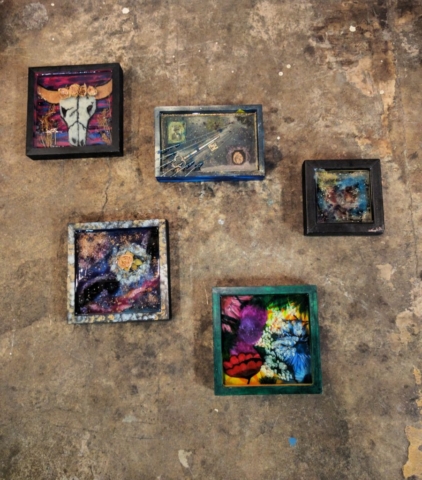 Epoxy Resin Paintings